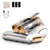 Mattress Vacuum Cleaner 16Kpa Bed Vacuum Cleaner Handheld Vacuums with Ultrasonic & UVC Light 18000 RPM Brushroll Rotation Dual Dust Bins Washable Fil