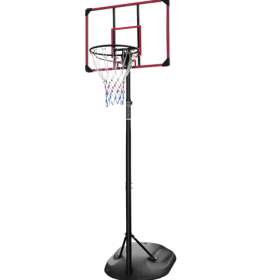 Portable Basketball Hoop System Stand Height Adjustable 7.5ft - 9.2ft With 32 Inch Backboard And Wheels For Youth Adults Indoor Outdoor Basketbal (Option: China)