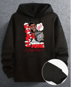 Men's Printed Hoodie (Option: 2XL)