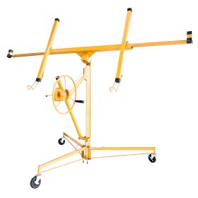 Metal Gypsum Board Lifts (Color: Yellow)