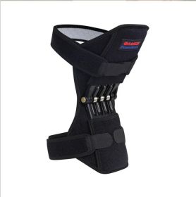High Quality Knee Brace Patella Booster Spring Knee Brace Support For Mountaineering Squat Sports Knee Booster (Option: Left)
