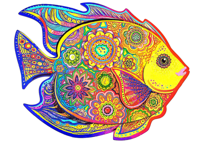 Each Piece Is Animal Shaped Christmas Gift Colorful Elephant Turtle Wooden Jigsaw Puzzles (Option: 32Style-A3)