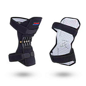 High Quality Knee Brace Patella Booster Spring Knee Brace Support For Mountaineering Squat Sports Knee Booster (Option: 1pair)
